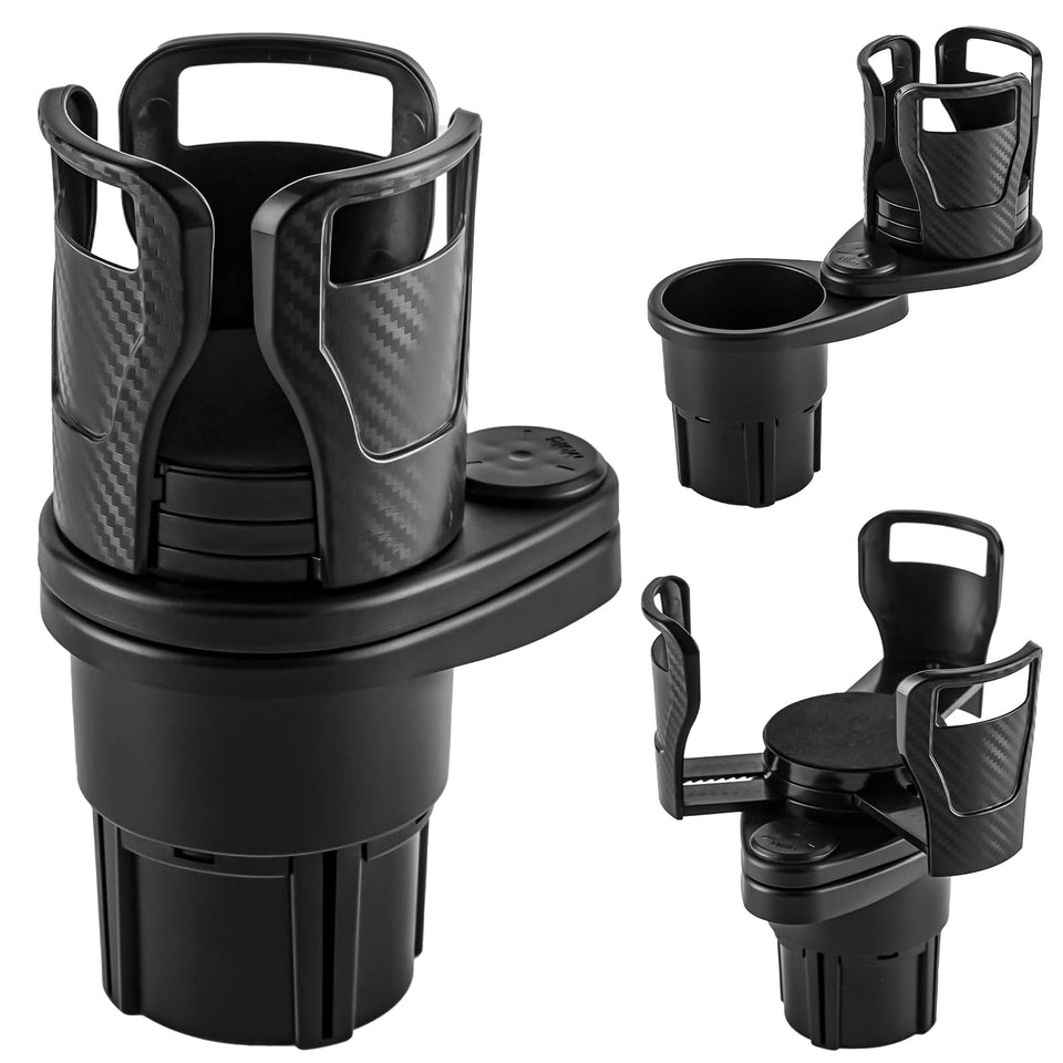 2 in 1 Car Cup Holder - 360° Rotatable