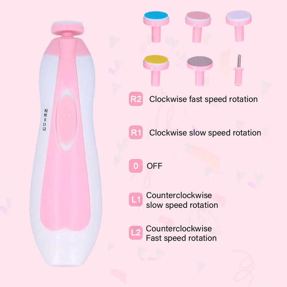 Safe & Smooth: Baby Electric Nail Trimmer