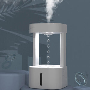 2-in-1 Rain Cloud Humidifier and Aromatherapy Diffuser with Raining Cloud Night Light