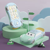 Telephone Toys for Babies with Projector and Learning Car