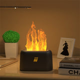 Flame Aroma Diffuser with LED Flame Lamp