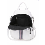Fashion Wear Resistant Pu Soft Leather Backpack